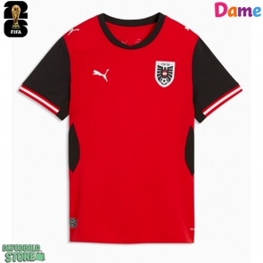 Østrig Replika Hjemmebanetrøje Dame VM 2026 Kortærmet